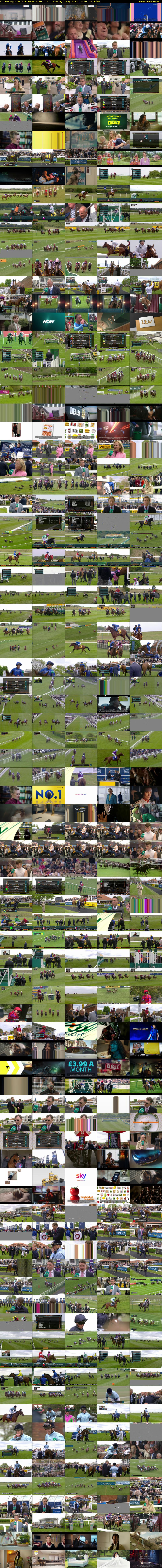 ITV Racing: Live from Newmarket (ITV) Sunday 1 May 2022 13:30 - 16:00