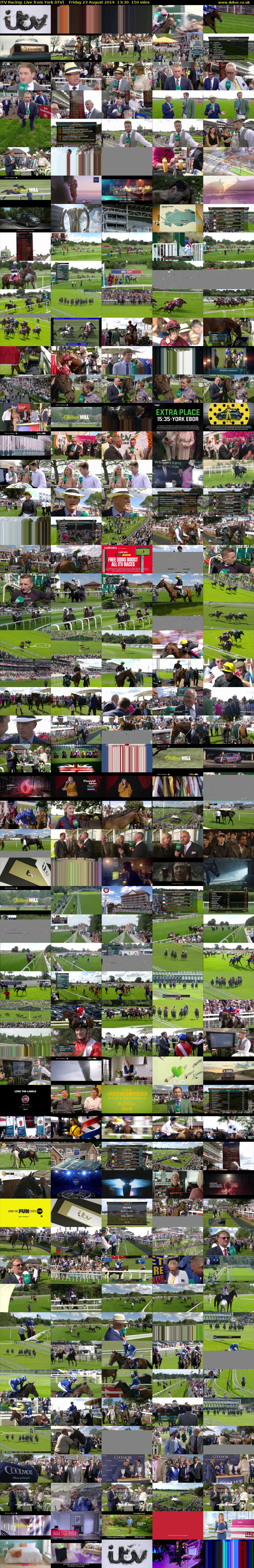 ITV Racing: Live from York (ITV) Friday 23 August 2019 13:30 - 16:00
