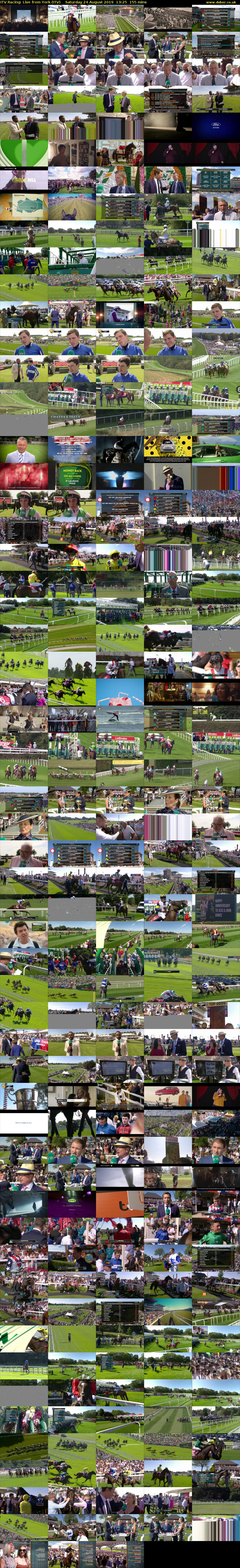 ITV Racing: Live from York (ITV) Saturday 24 August 2019 13:25 - 16:00