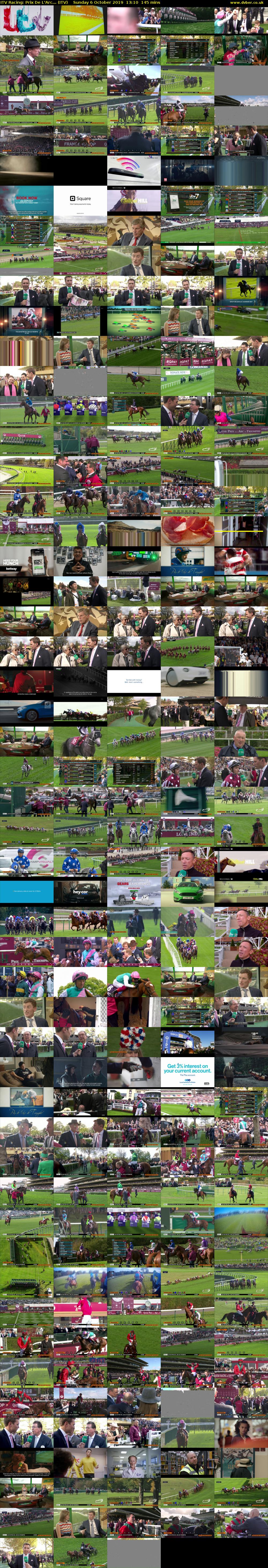 ITV Racing: Prix De L'Arc... (ITV) Sunday 6 October 2019 13:10 - 15:35