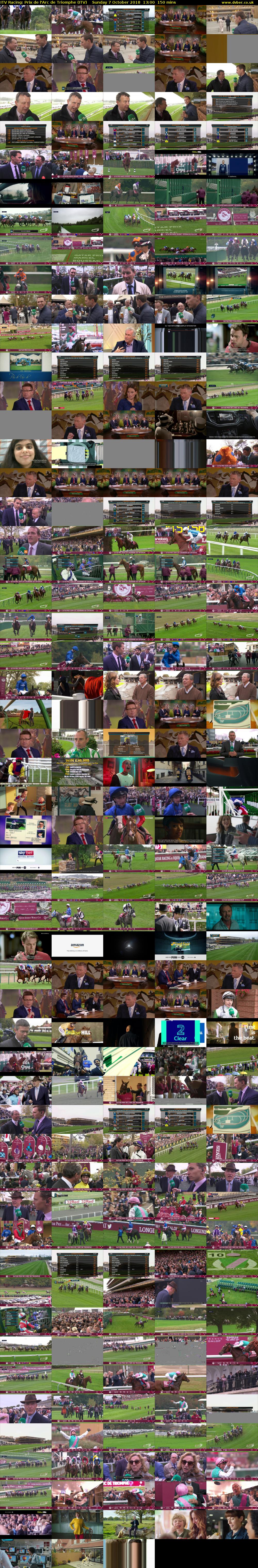 ITV Racing: Prix de l'Arc de Triomphe (ITV) Sunday 7 October 2018 13:00 - 15:30