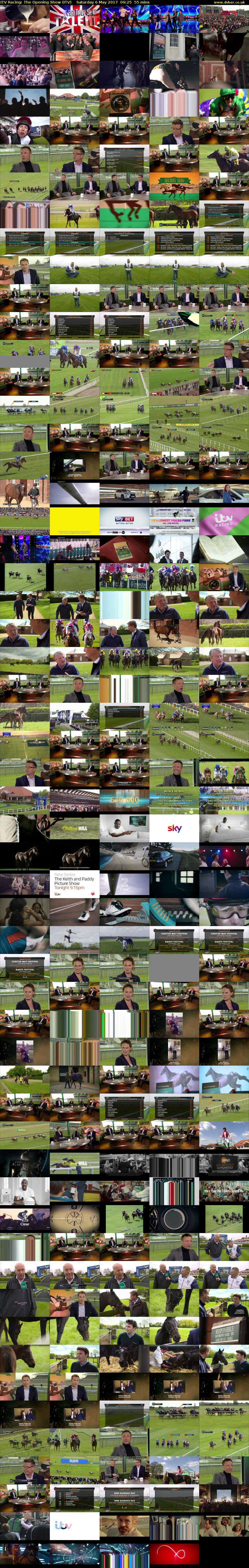 ITV Racing: The Opening Show (ITV) Saturday 6 May 2017 09:25 - 10:20