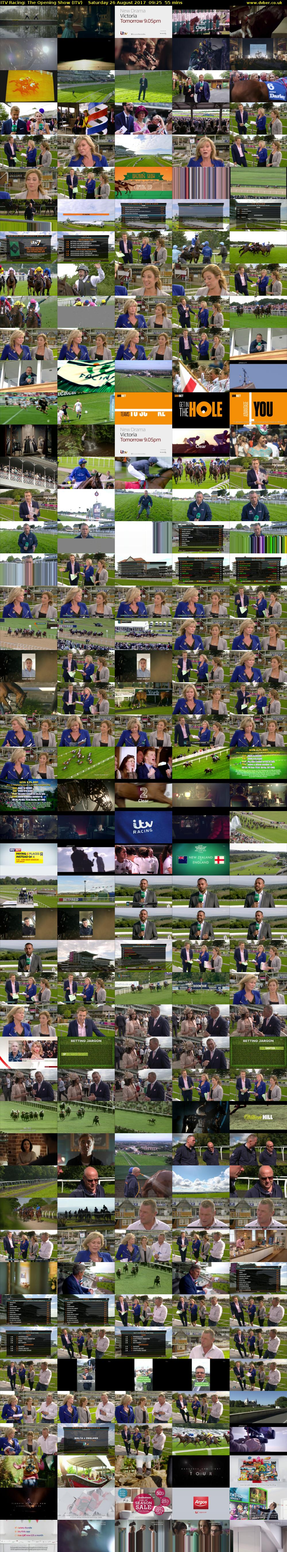 ITV Racing: The Opening Show (ITV) Saturday 26 August 2017 09:25 - 10:20
