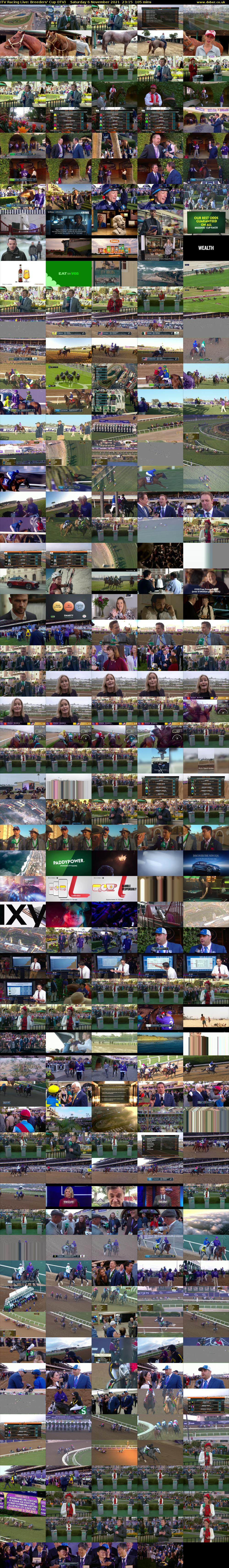 ITV Racing Live: Breeders' Cup (ITV) Saturday 6 November 2021 23:15 - 01:00