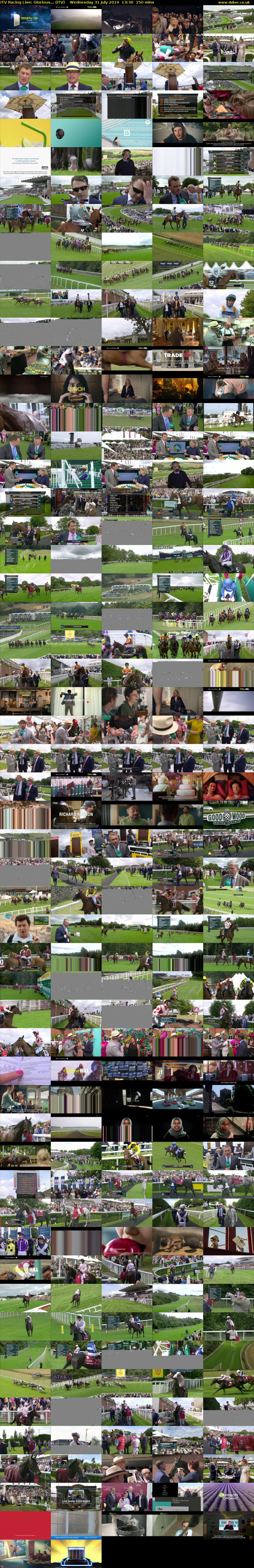 ITV Racing Live: Glorious... (ITV) Wednesday 31 July 2019 13:30 - 16:00