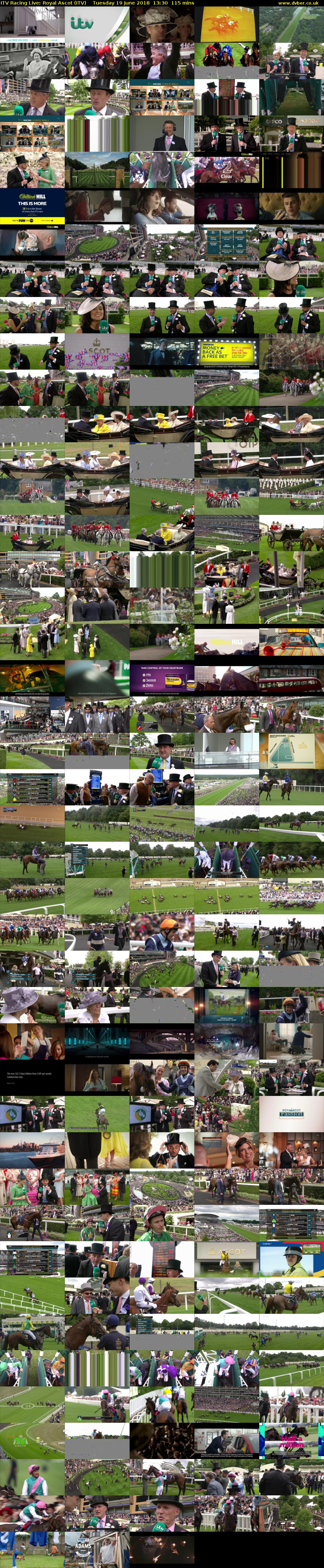 ITV Racing Live: Royal Ascot (ITV) Tuesday 19 June 2018 13:30 - 15:25