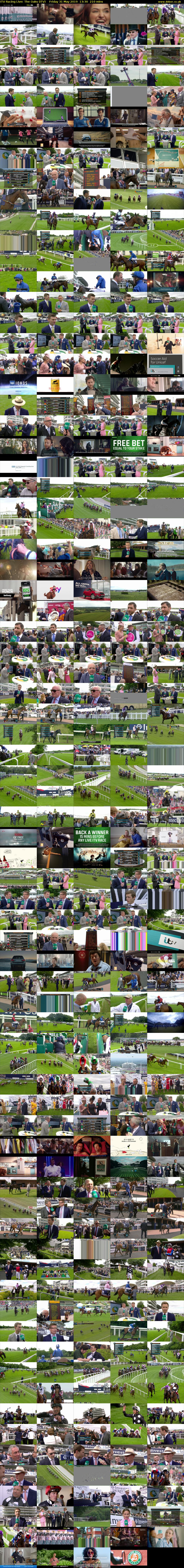 ITV Racing Live: The Oaks (ITV) Friday 31 May 2019 13:30 - 17:00