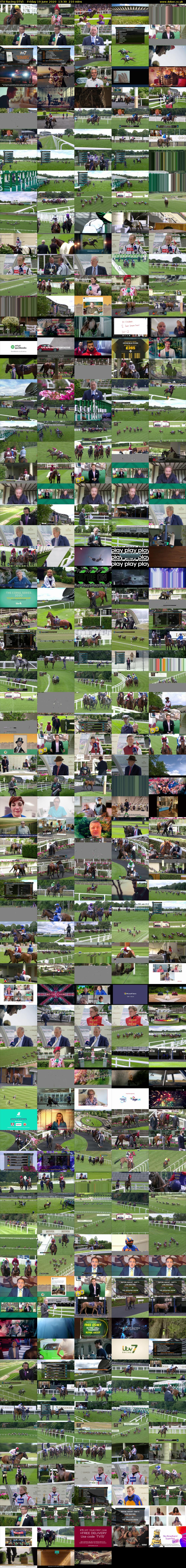 ITV Racing (ITV) Friday 19 June 2020 13:30 - 17:00