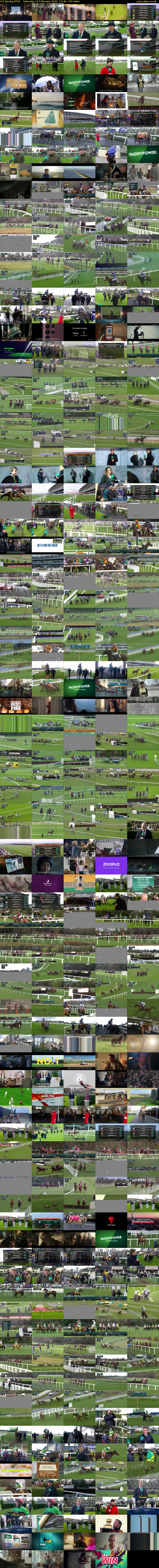 ITV Racing (ITV) Saturday 19 February 2022 13:30 - 16:00