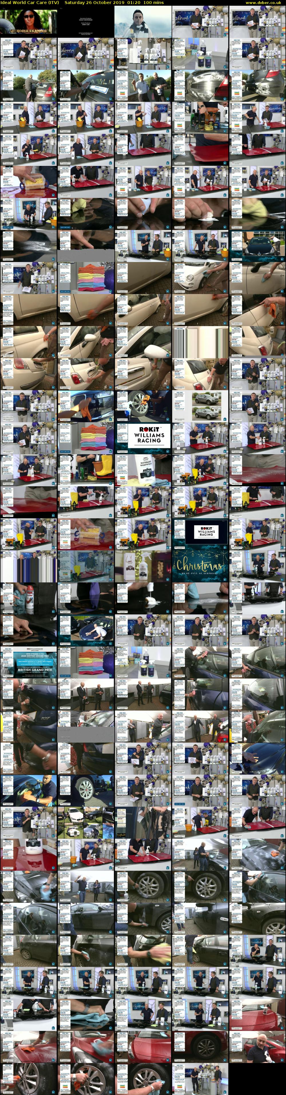 Ideal World Car Care (ITV) Saturday 26 October 2019 01:20 - 03:00