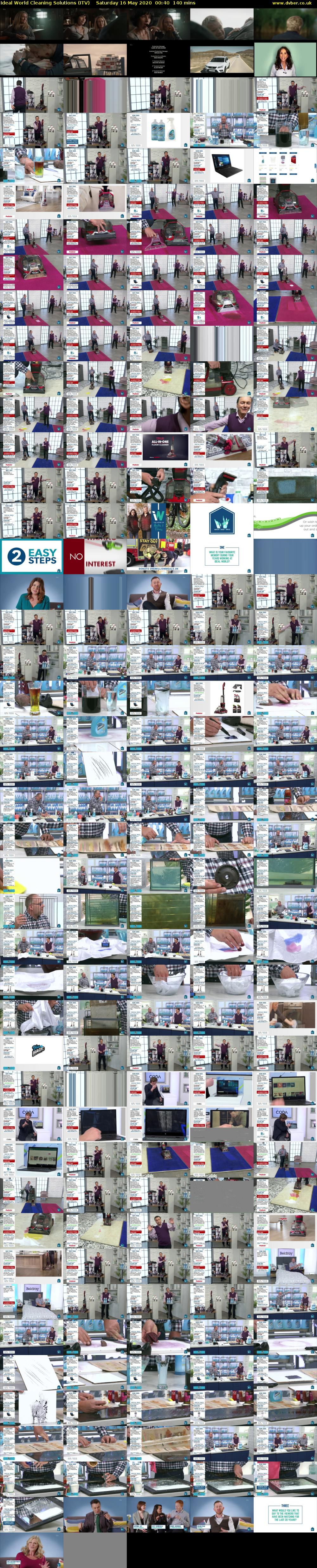 Ideal World Cleaning Solutions (ITV) Saturday 16 May 2020 00:40 - 03:00