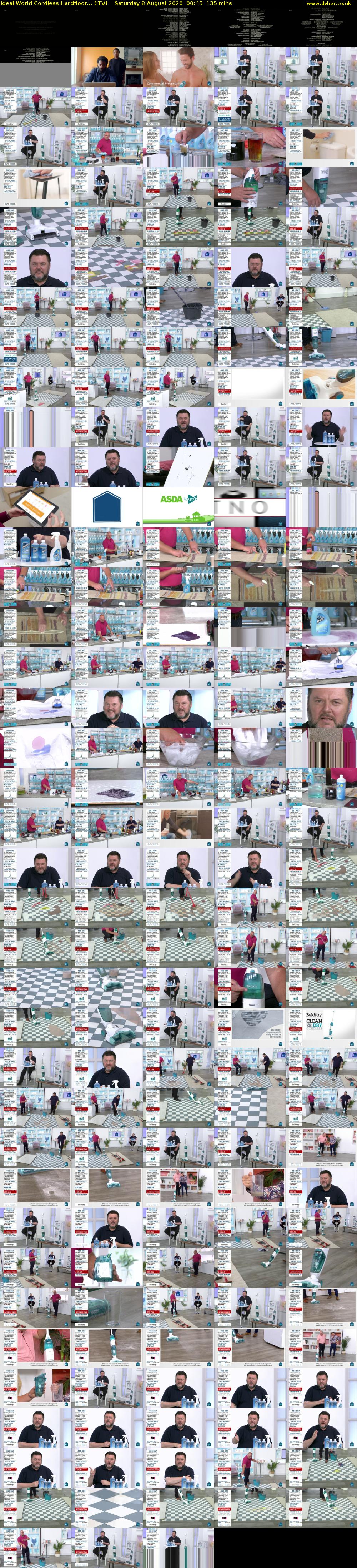 Ideal World Cordless Hardfloor... (ITV) Saturday 8 August 2020 00:45 - 03:00