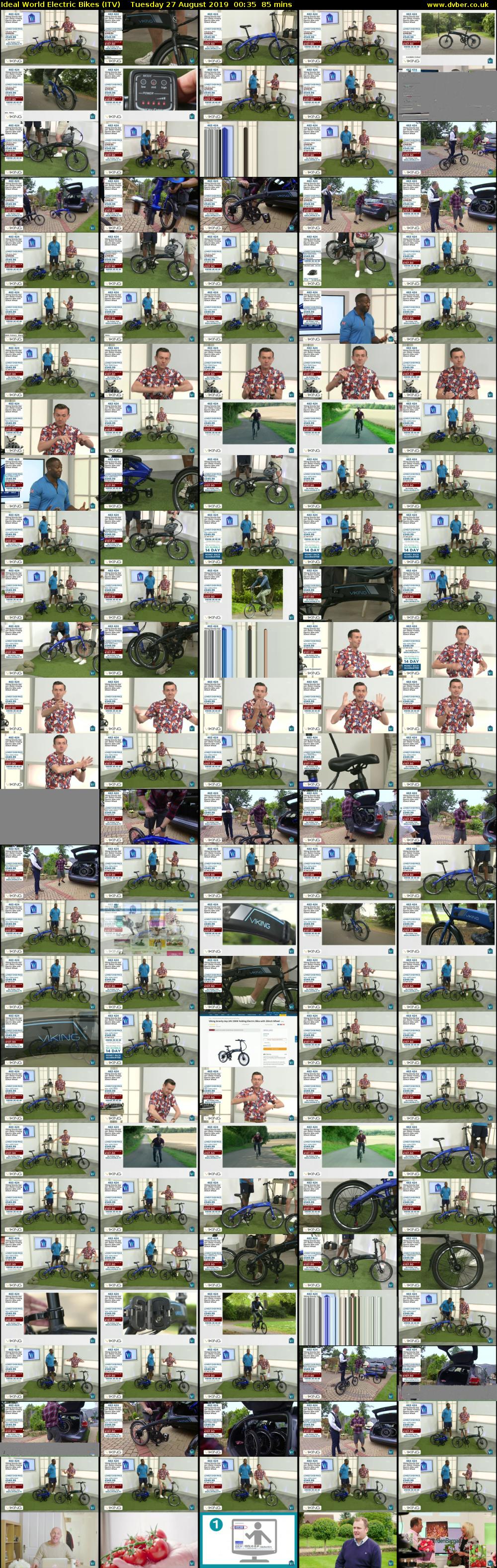 Ideal World Electric Bikes (ITV) Tuesday 27 August 2019 00:35 - 02:00