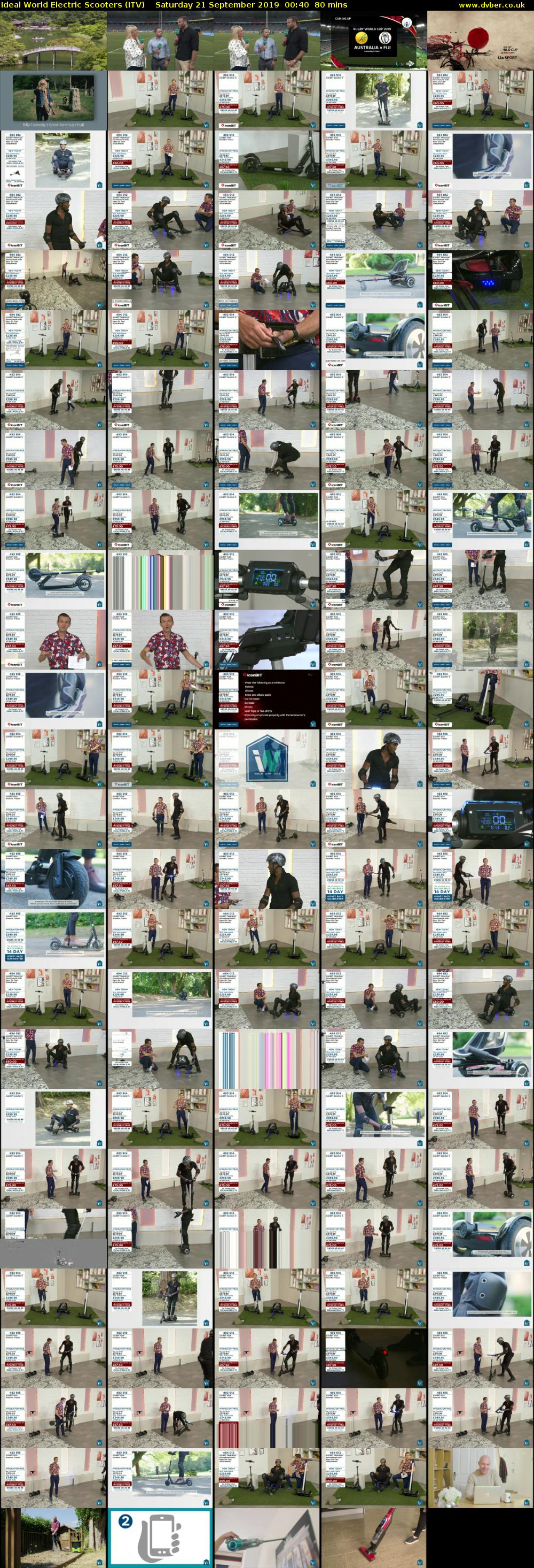 Ideal World Electric Scooters (ITV) Saturday 21 September 2019 00:40 - 02:00