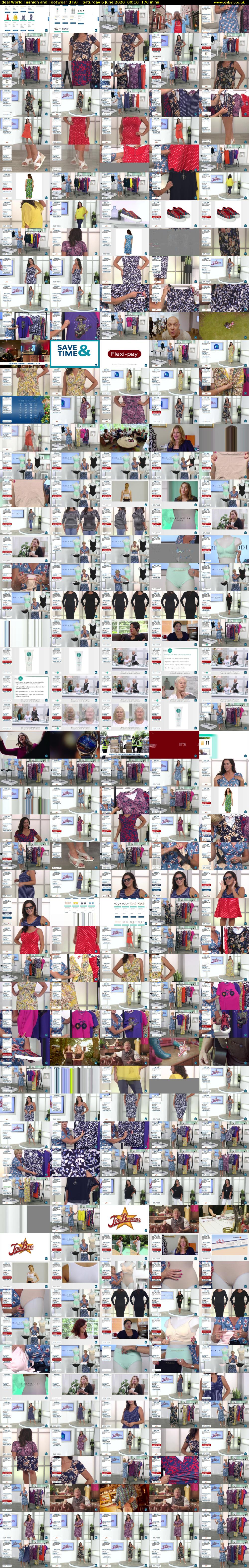 Ideal World Fashion and Footwear (ITV) Saturday 6 June 2020 00:10 - 03:00