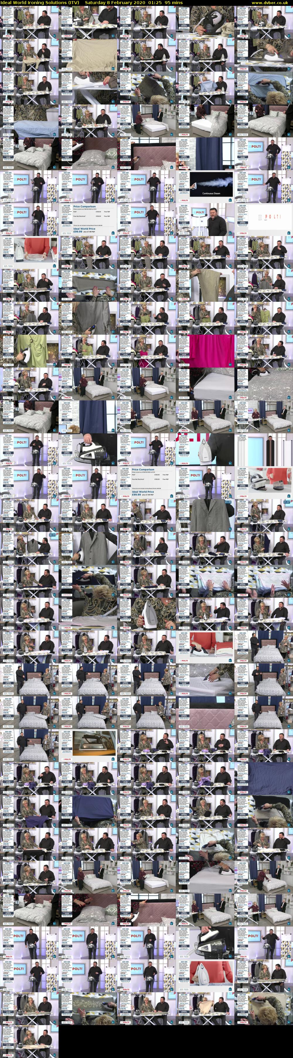 Ideal World Ironing Solutions (ITV) Saturday 8 February 2020 01:25 - 03:00
