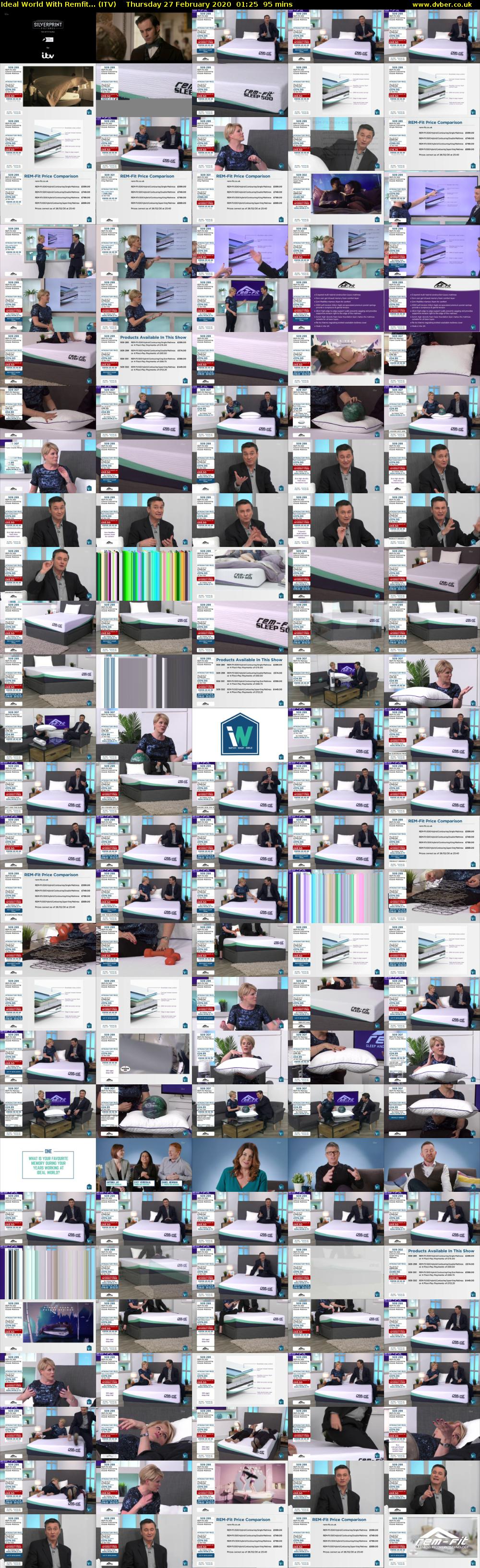 Ideal World With Remfit... (ITV) Thursday 27 February 2020 01:25 - 03:00