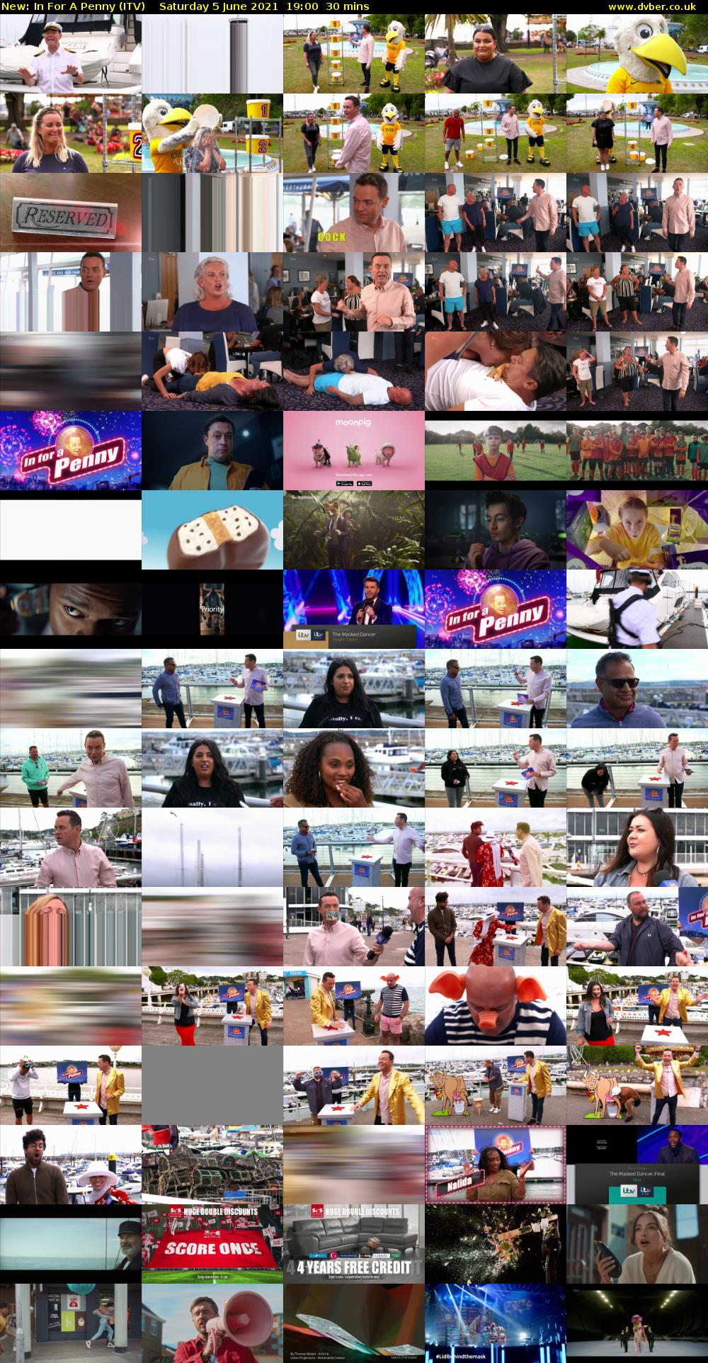 In For A Penny (ITV) Saturday 5 June 2021 19:00 - 19:30