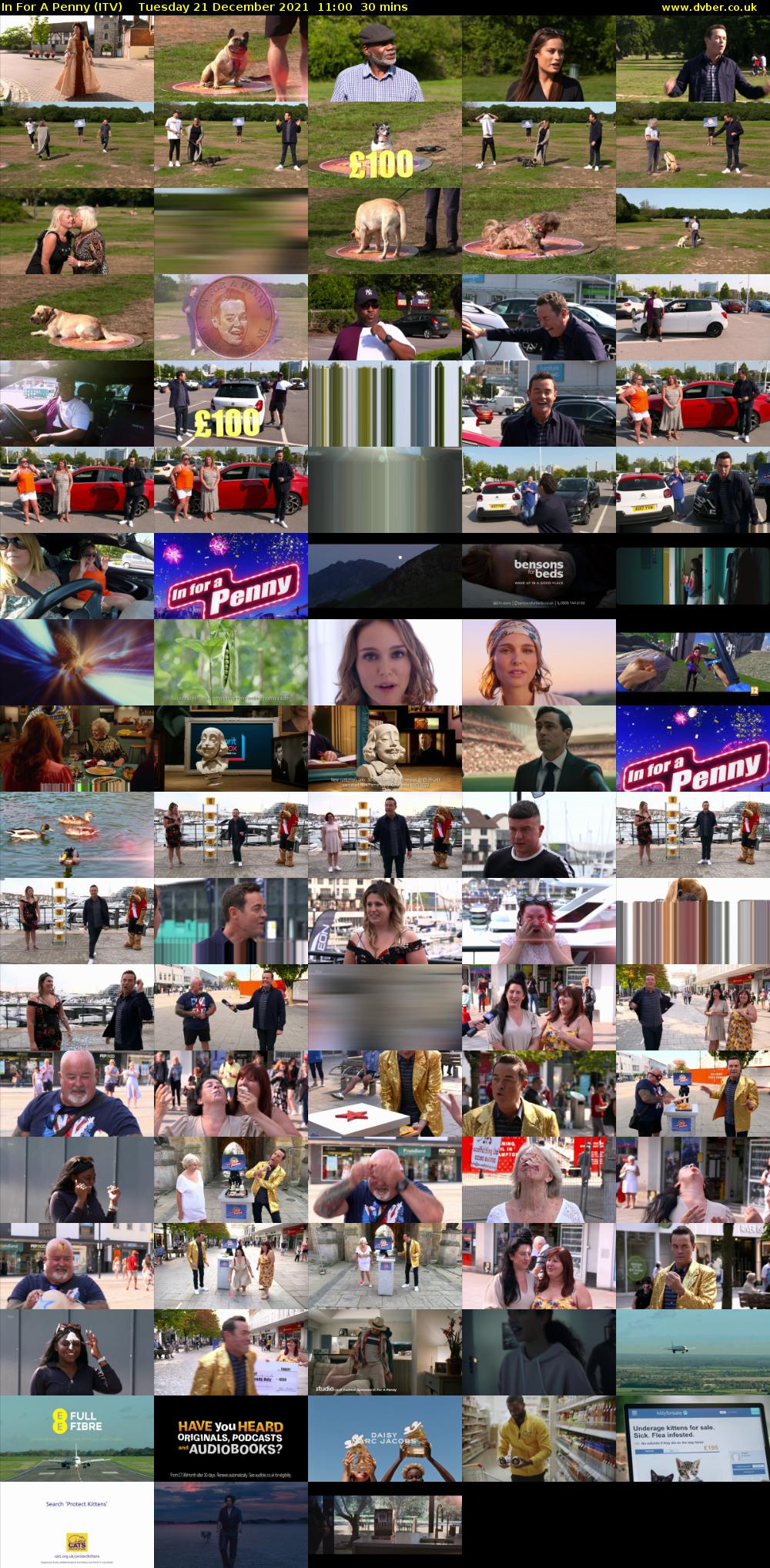 In For A Penny (ITV) Tuesday 21 December 2021 11:00 - 11:30