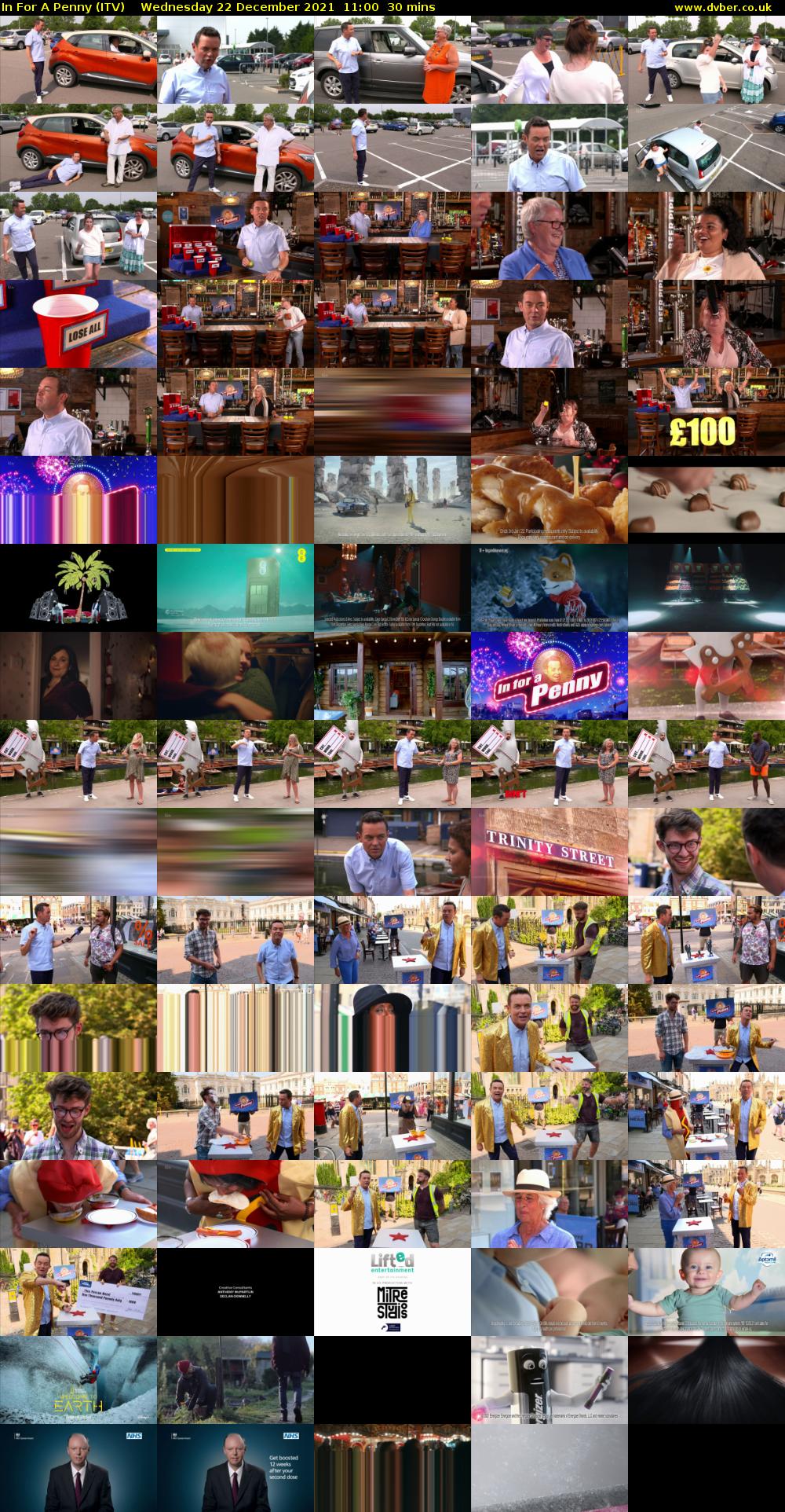 In For A Penny (ITV) Wednesday 22 December 2021 11:00 - 11:30