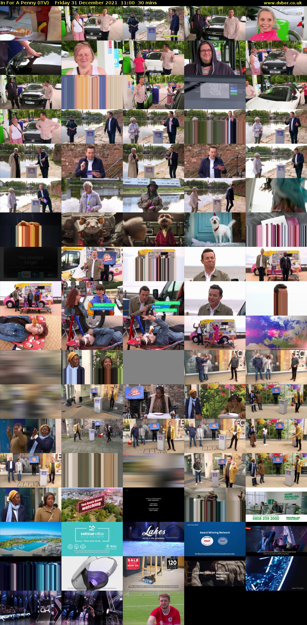 In For A Penny (ITV) Friday 31 December 2021 11:00 - 11:30