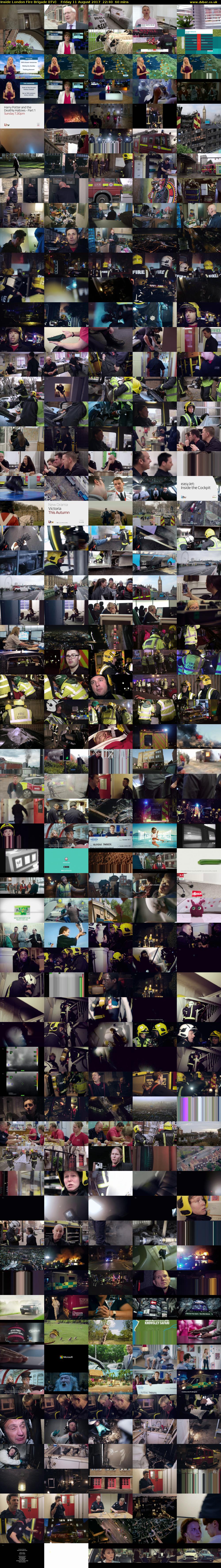 Inside London Fire Brigade (ITV) Friday 11 August 2017 22:40 - 23:40