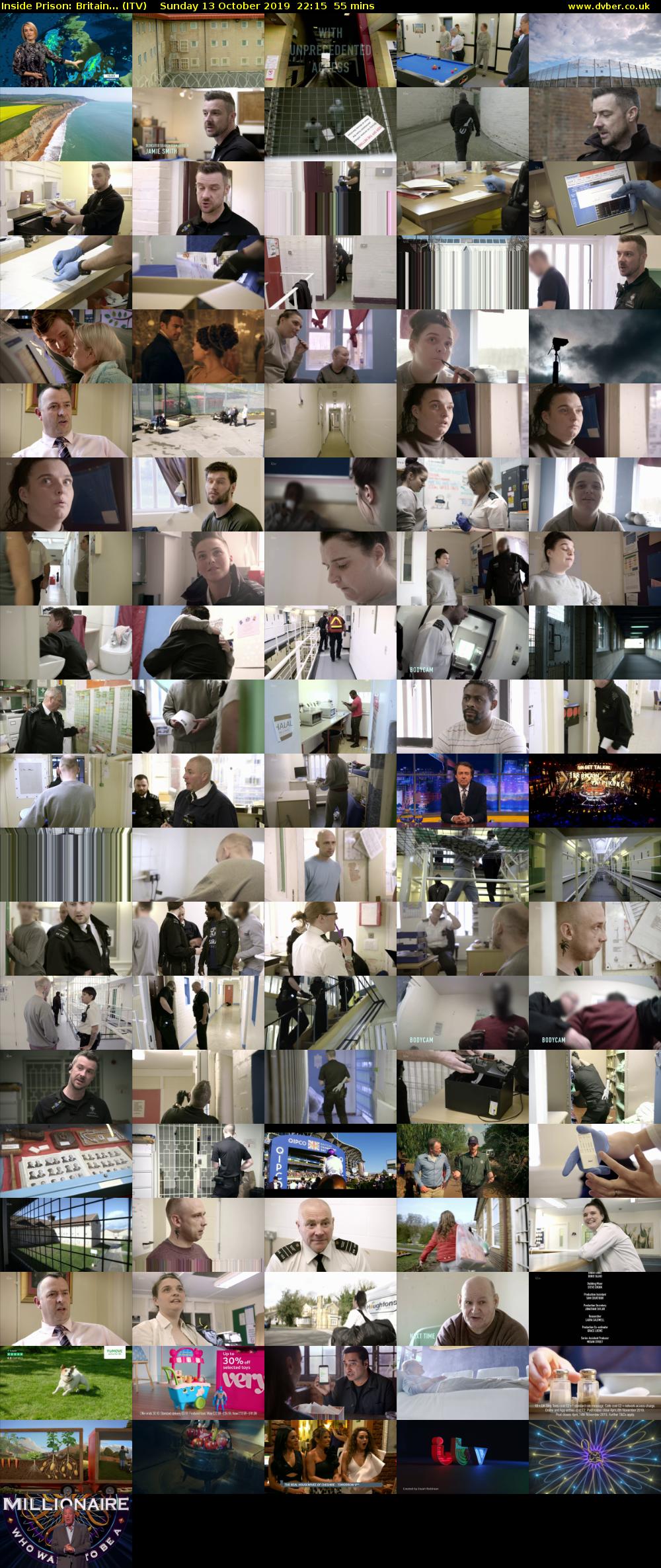 Inside Prison: Britain... (ITV) Sunday 13 October 2019 22:15 - 23:10