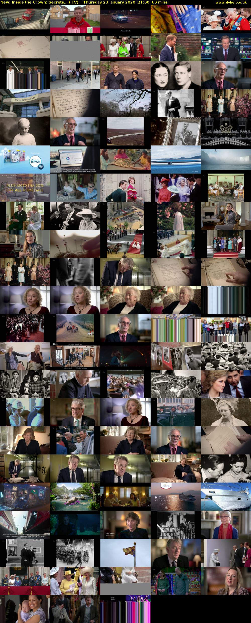 Inside the Crown: Secrets... (ITV) Thursday 23 January 2020 21:00 - 22:00