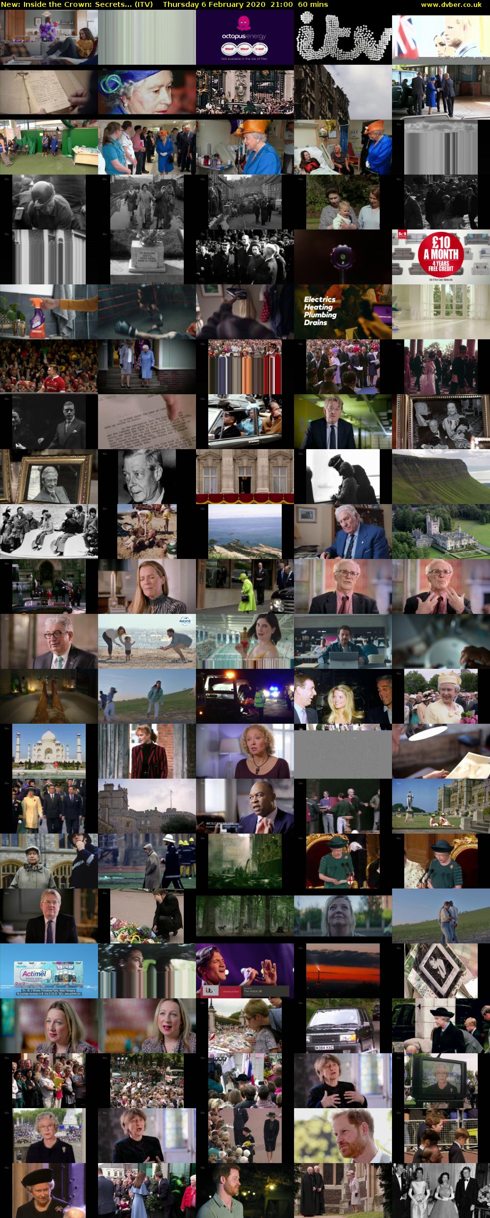 Inside the Crown: Secrets... (ITV) Thursday 6 February 2020 21:00 - 22:00