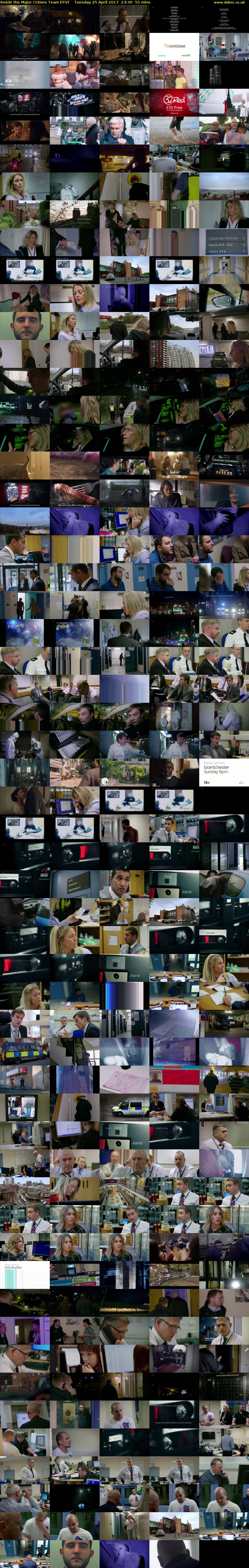 Inside the Major Crimes Team (ITV) Tuesday 25 April 2017 23:40 - 00:35