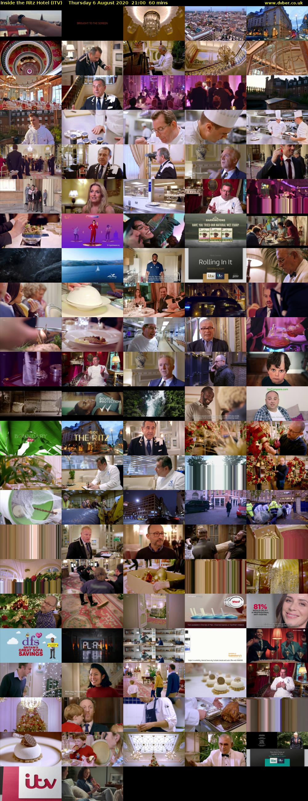Inside the Ritz Hotel (ITV) Thursday 6 August 2020 21:00 - 22:00