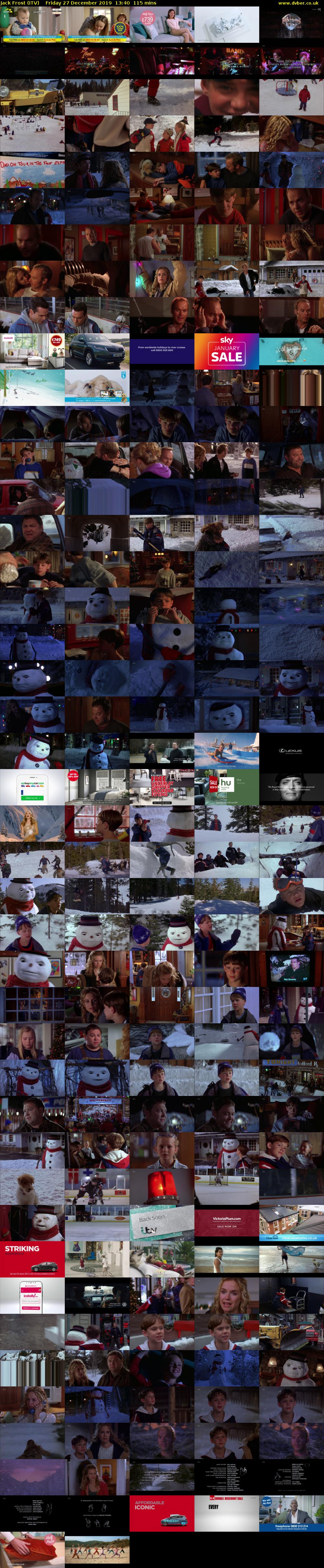Jack Frost (ITV) Friday 27 December 2019 13:40 - 15:35