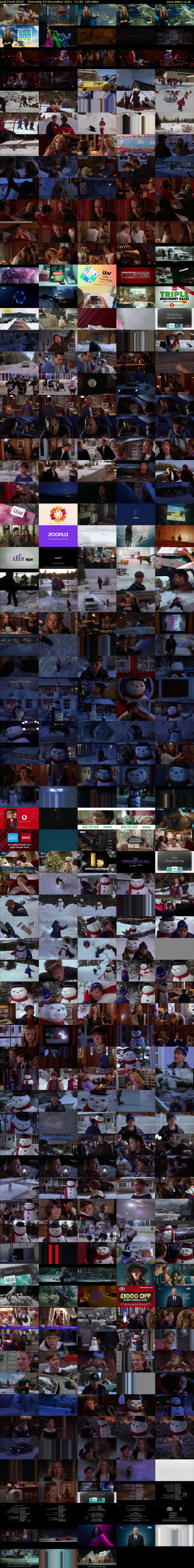 Jack Frost (ITV) Thursday 23 December 2021 11:30 - 13:30