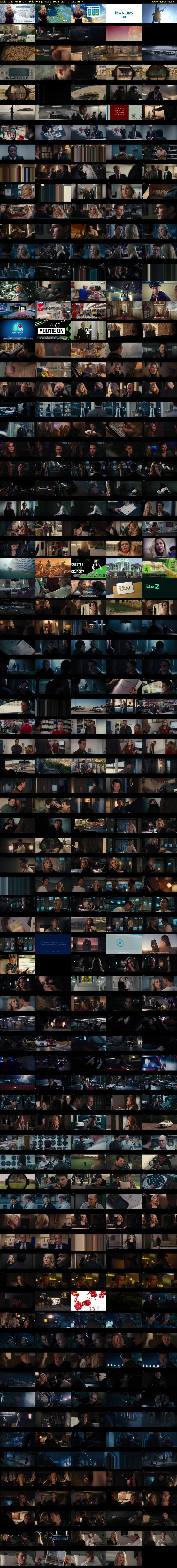 Jack Reacher (ITV) Friday 8 January 2021 22:45 - 01:00