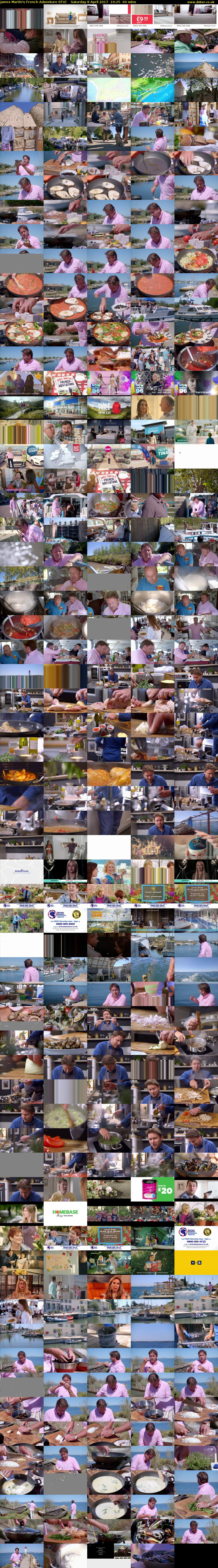 James Martin's French Adventure (ITV) Saturday 8 April 2017 10:25 - 11:25