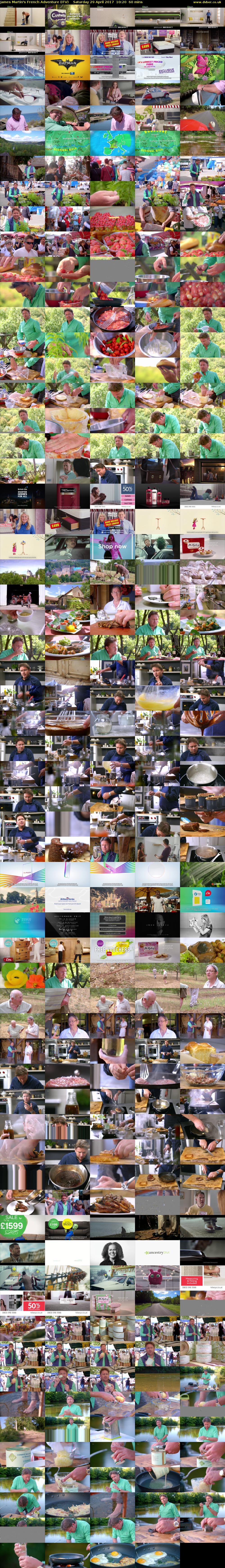 James Martin's French Adventure (ITV) Saturday 29 April 2017 10:20 - 11:20
