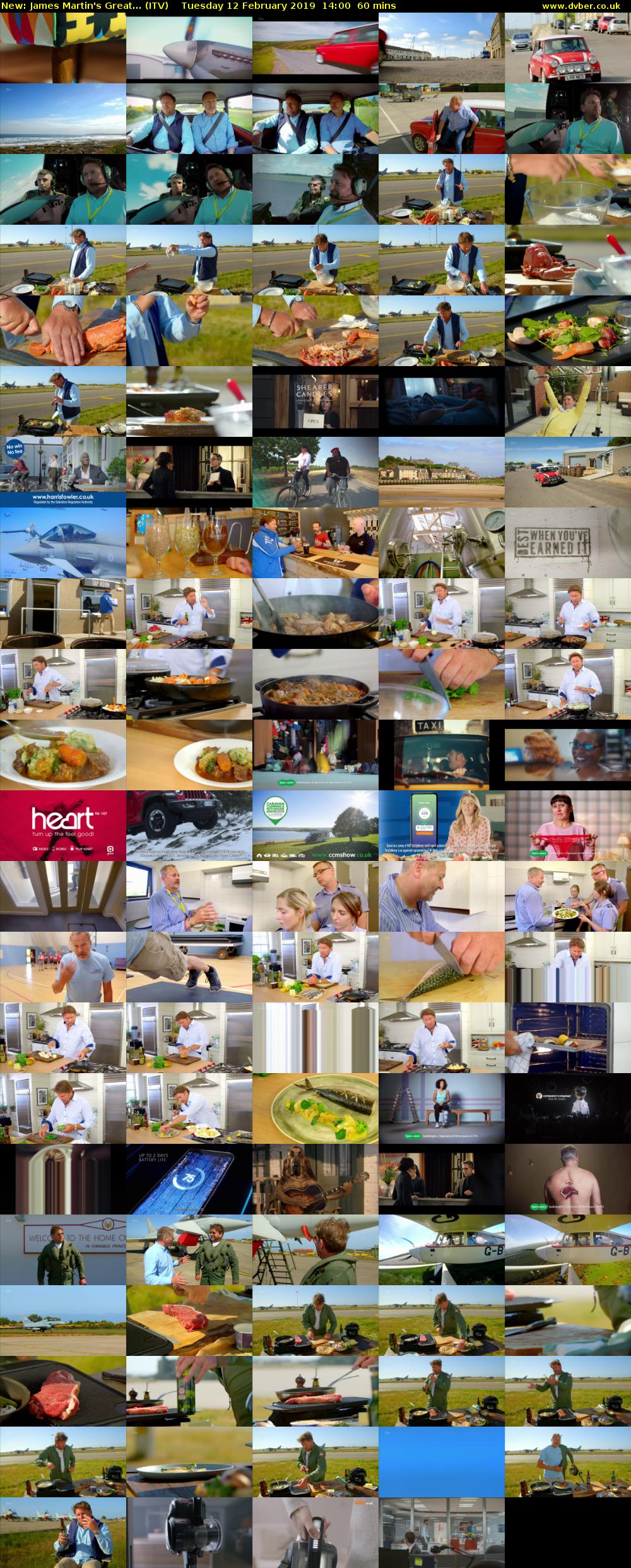 James Martin's Great... (ITV) Tuesday 12 February 2019 14:00 - 15:00