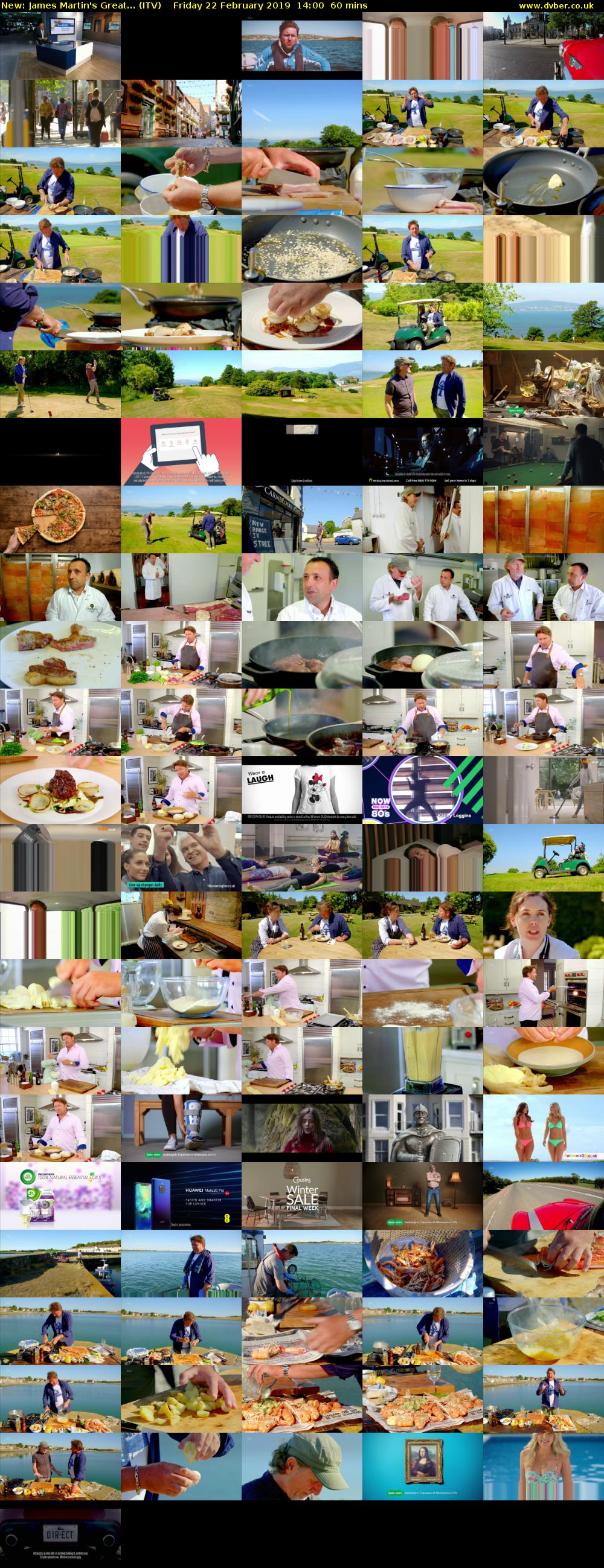 James Martin's Great... (ITV) Friday 22 February 2019 14:00 - 15:00