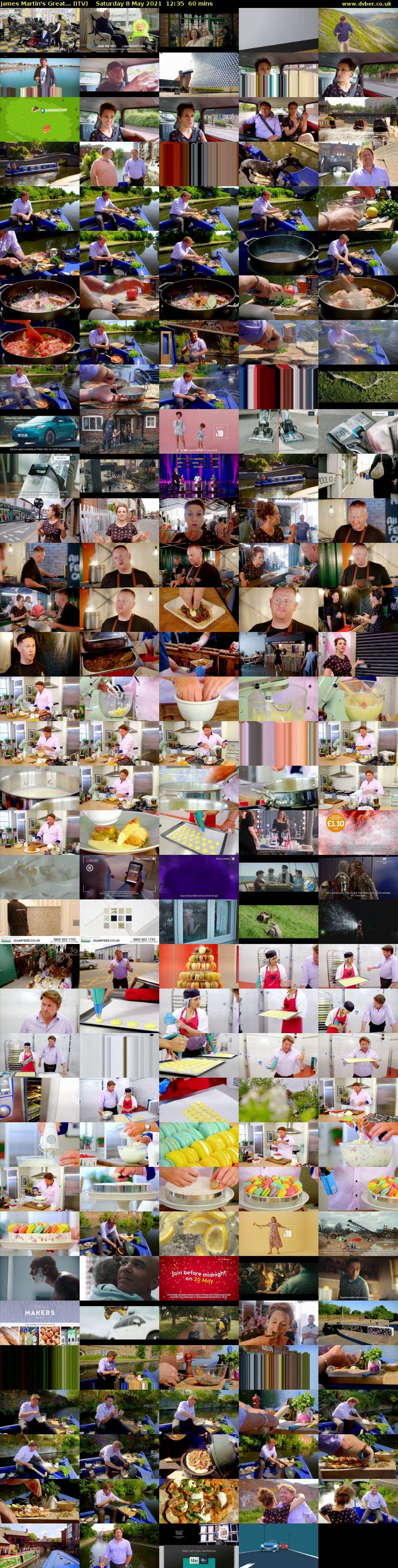 James Martin's Great... (ITV) Saturday 8 May 2021 12:35 - 13:35