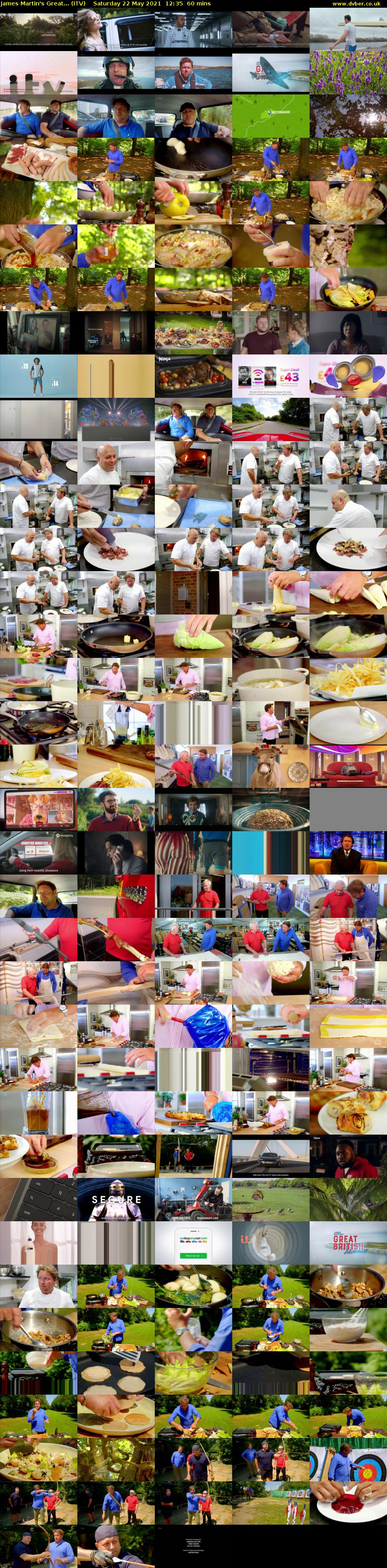 James Martin's Great... (ITV) Saturday 22 May 2021 12:35 - 13:35