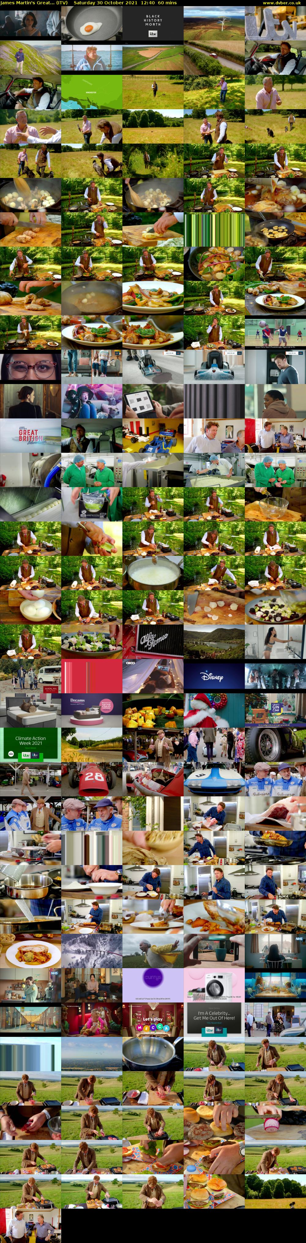 James Martin's Great... (ITV) Saturday 30 October 2021 12:40 - 13:40