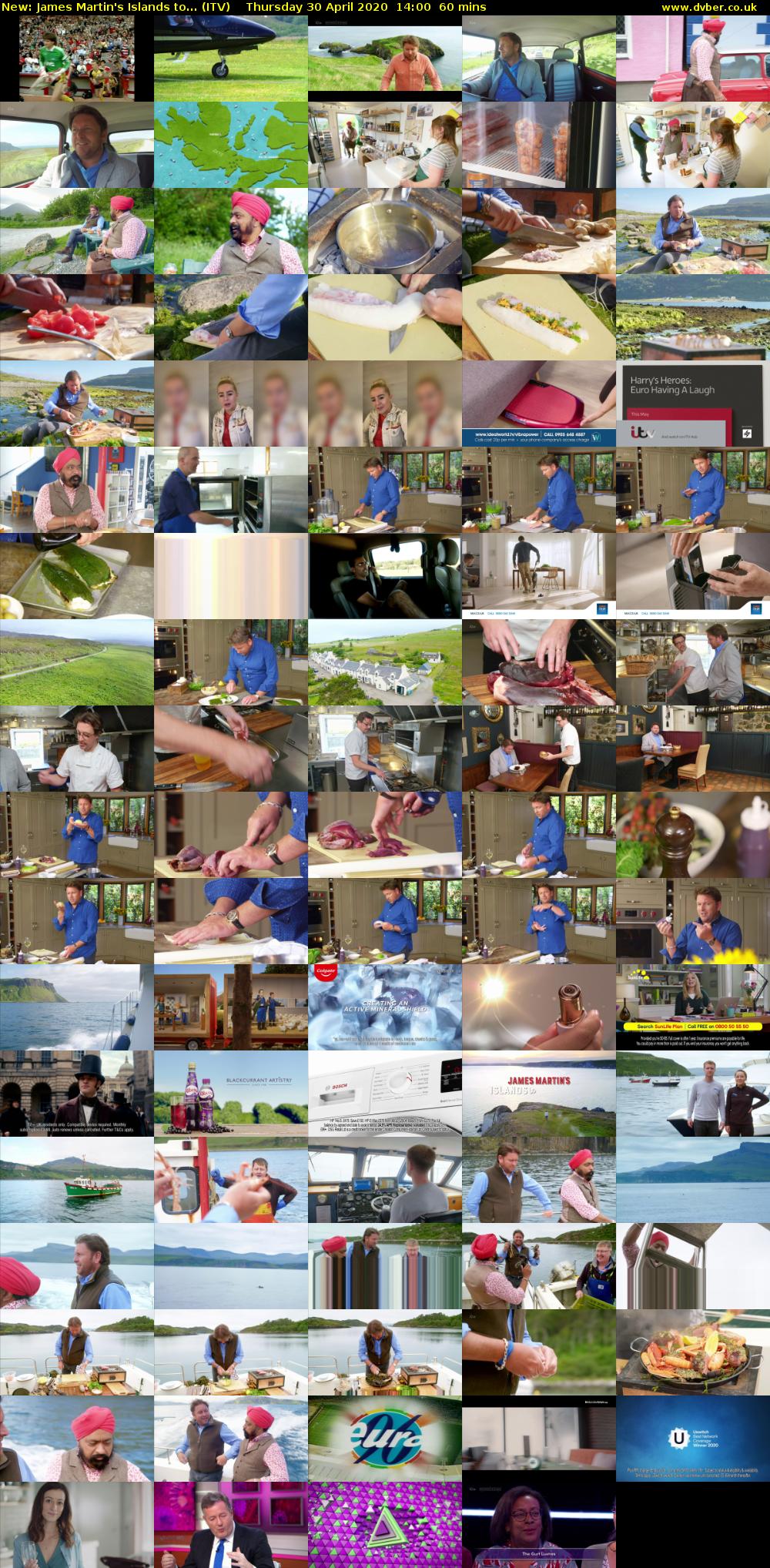James Martin's Islands to... (ITV) Thursday 30 April 2020 14:00 - 15:00