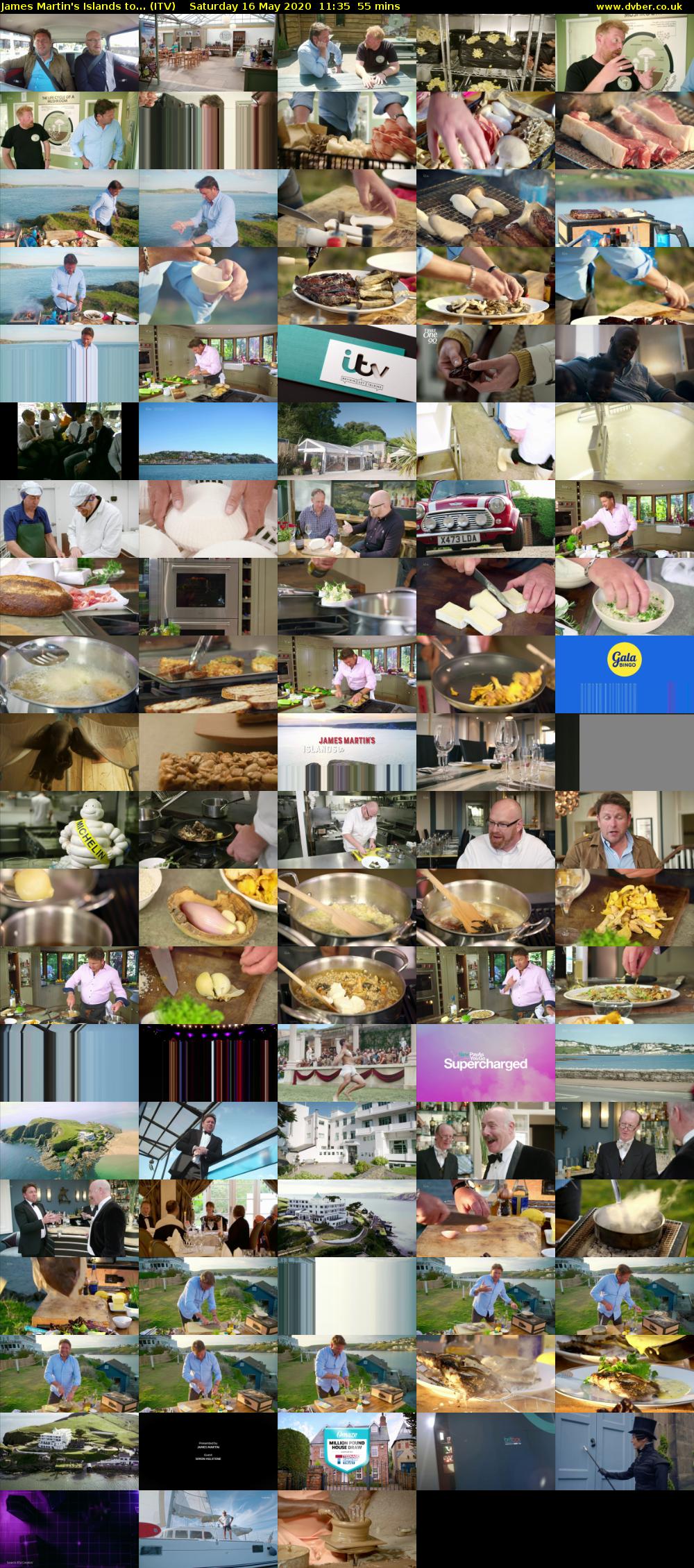 James Martin's Islands to... (ITV) Saturday 16 May 2020 11:35 - 12:30