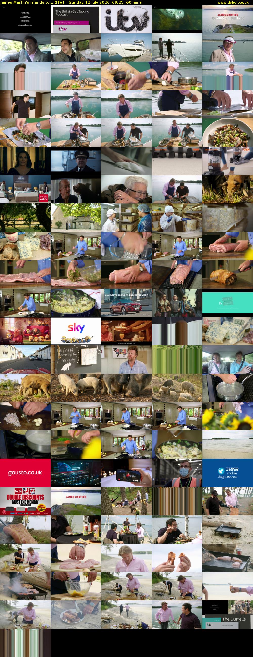 James Martin's Islands to... (ITV) Sunday 12 July 2020 09:25 - 10:25