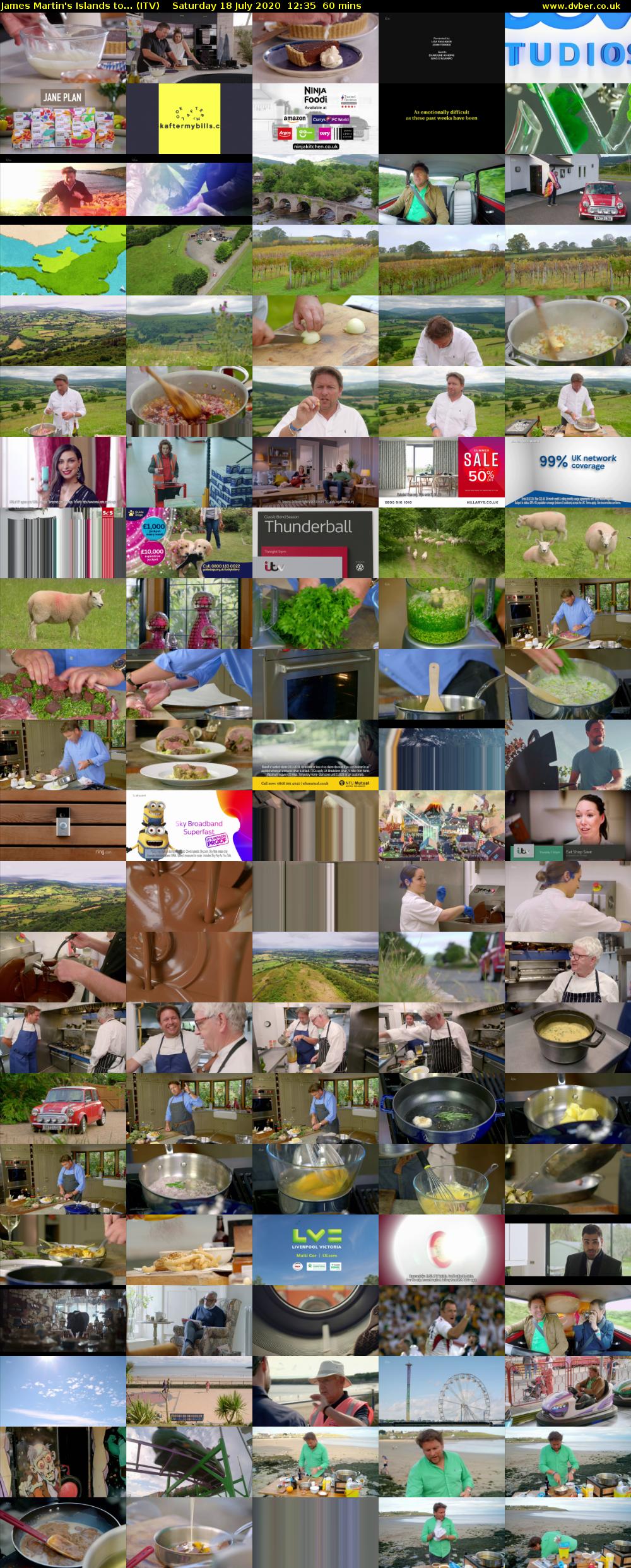 James Martin's Islands to... (ITV) Saturday 18 July 2020 12:35 - 13:35