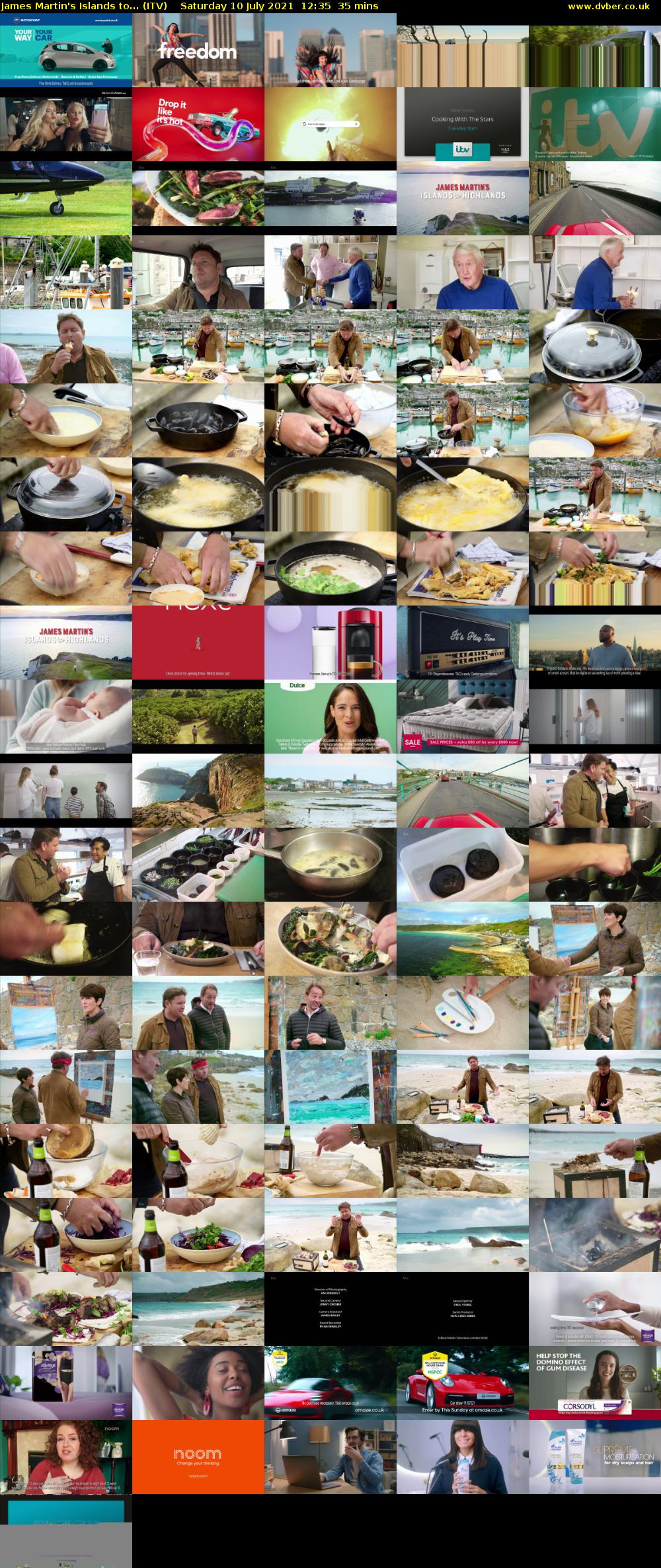 James Martin's Islands to... (ITV) Saturday 10 July 2021 12:35 - 13:10