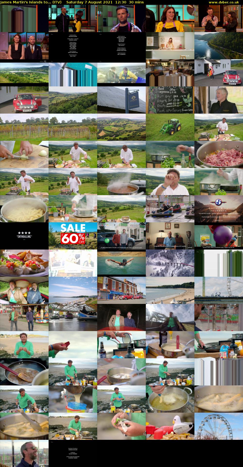 James Martin's Islands to... (ITV) Saturday 7 August 2021 12:30 - 13:00