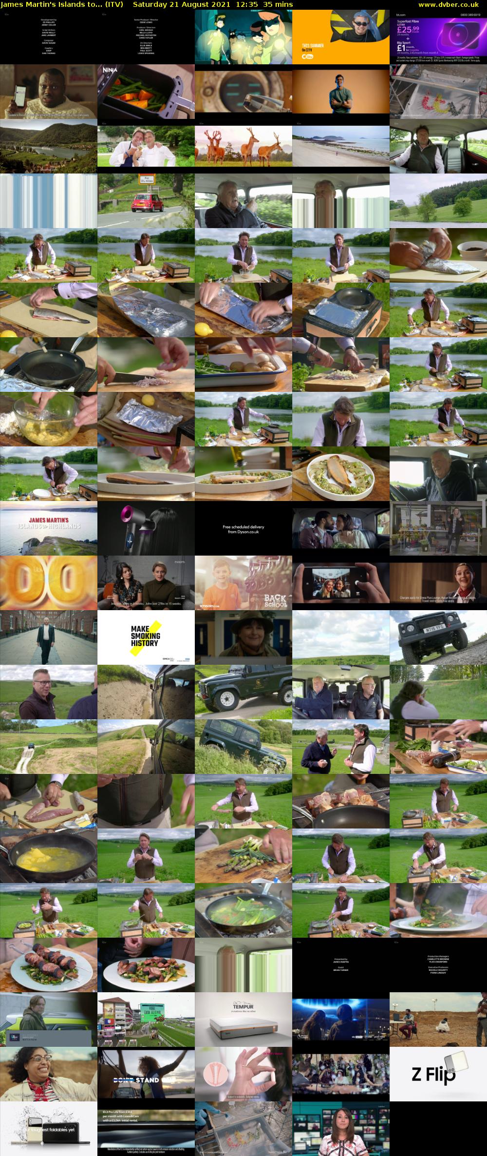 James Martin's Islands to... (ITV) Saturday 21 August 2021 12:35 - 13:10