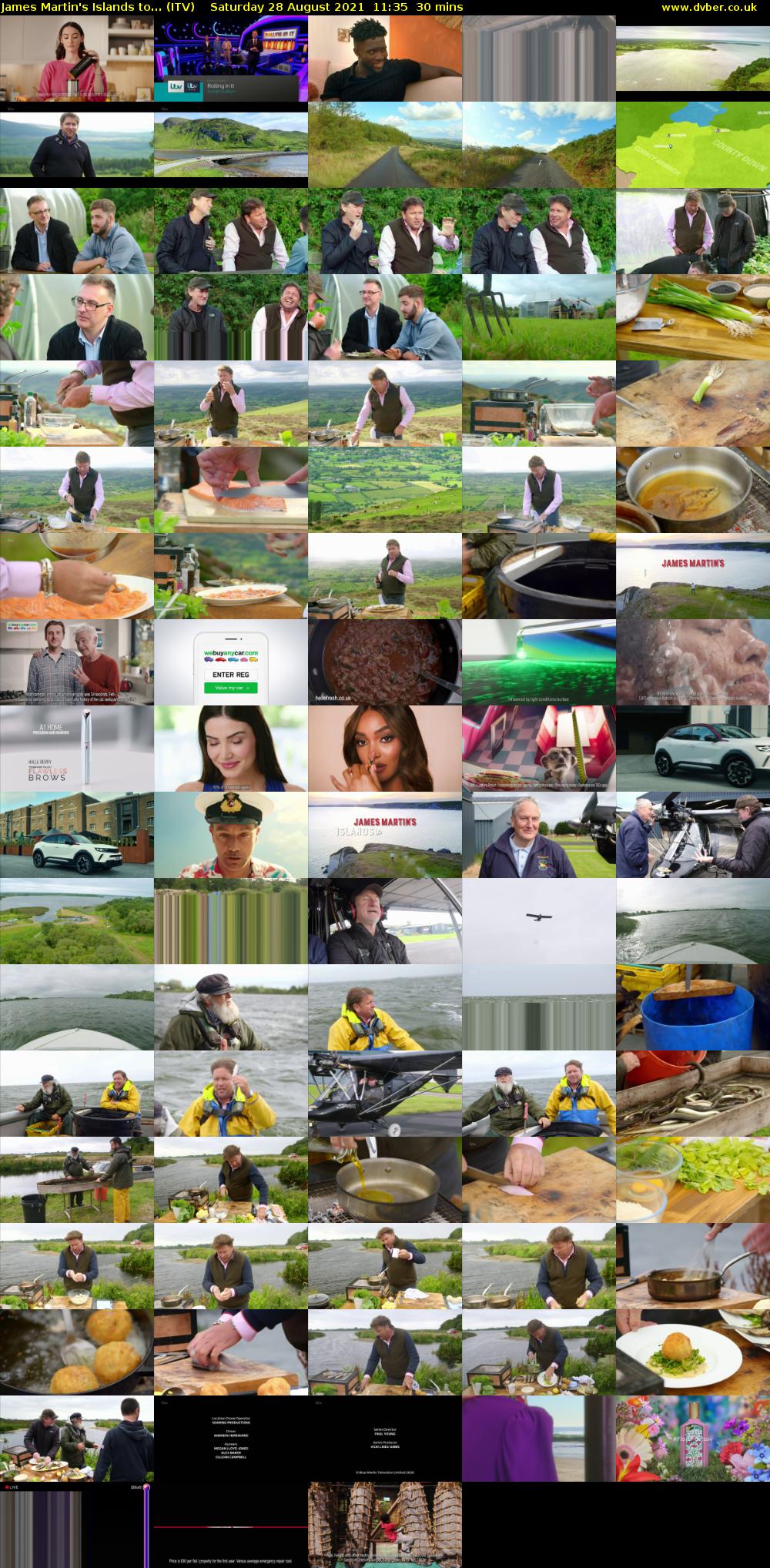 James Martin's Islands to... (ITV) Saturday 28 August 2021 11:35 - 12:05
