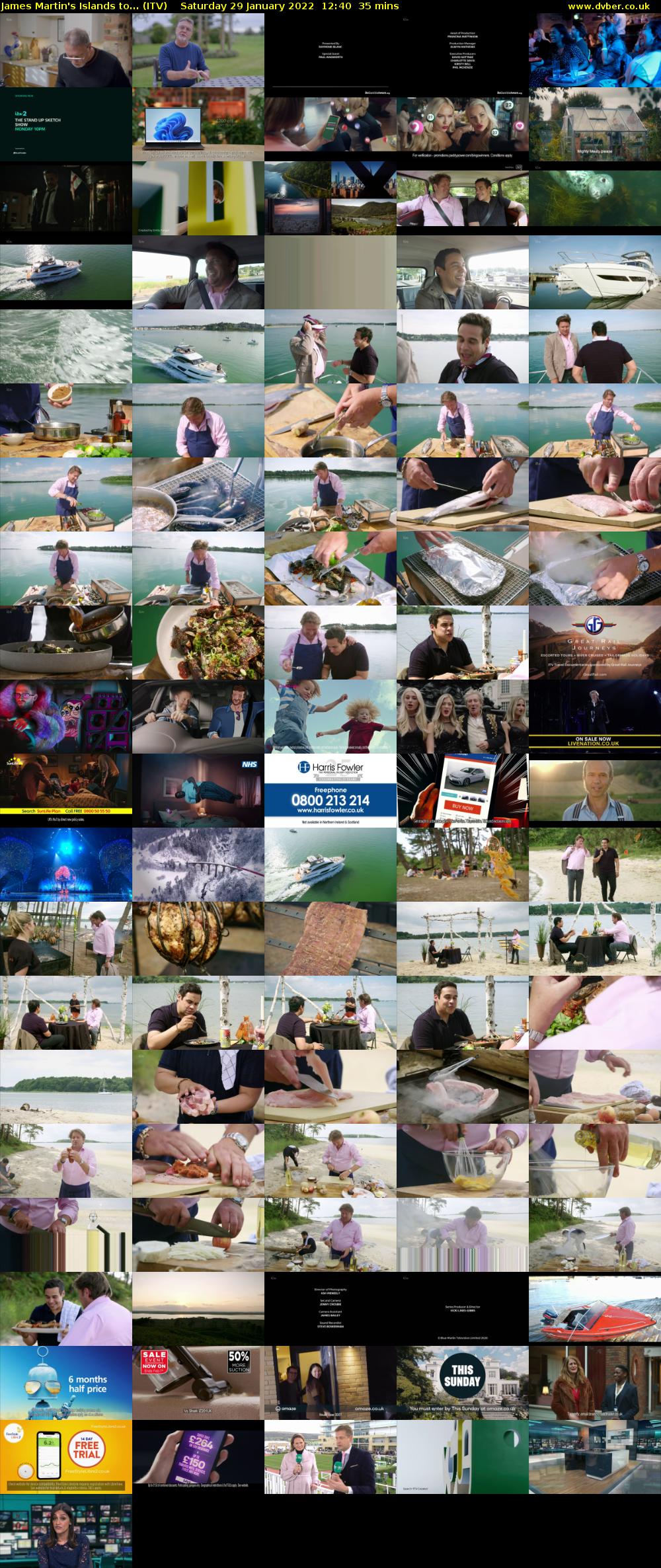 James Martin's Islands to... (ITV) Saturday 29 January 2022 12:40 - 13:15